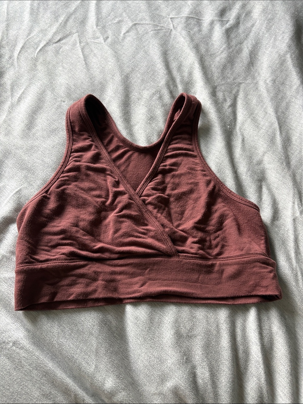 Comfort Wrap Bralette in Mauve